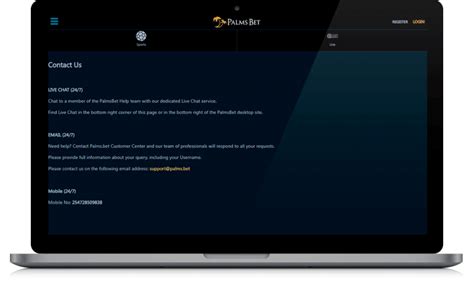 palmsbet support|Contact Us .